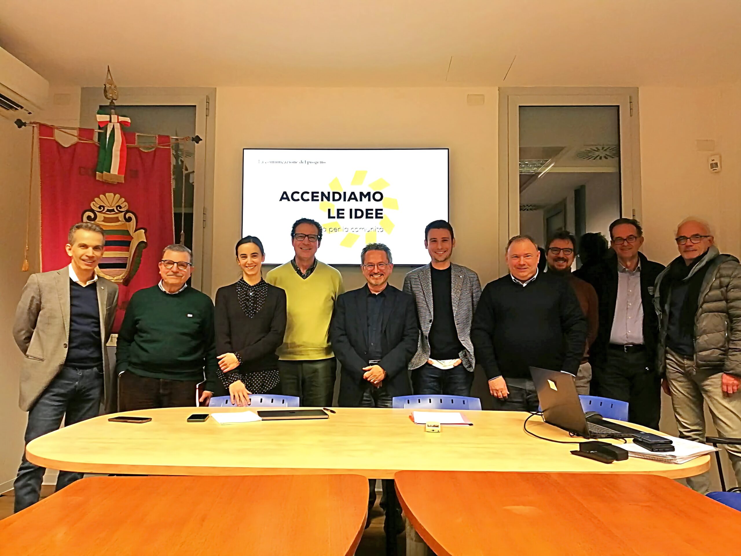 membri dell'associazione NOVReS la comunità energetica rinnovabile di Novi di Modena